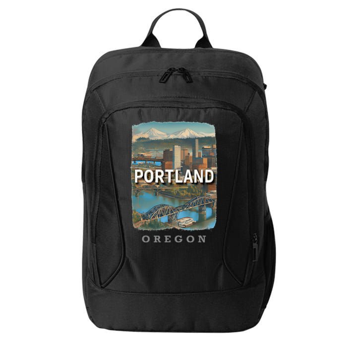 Portland Oregon Or City Of Bridges Sd658 City Backpack