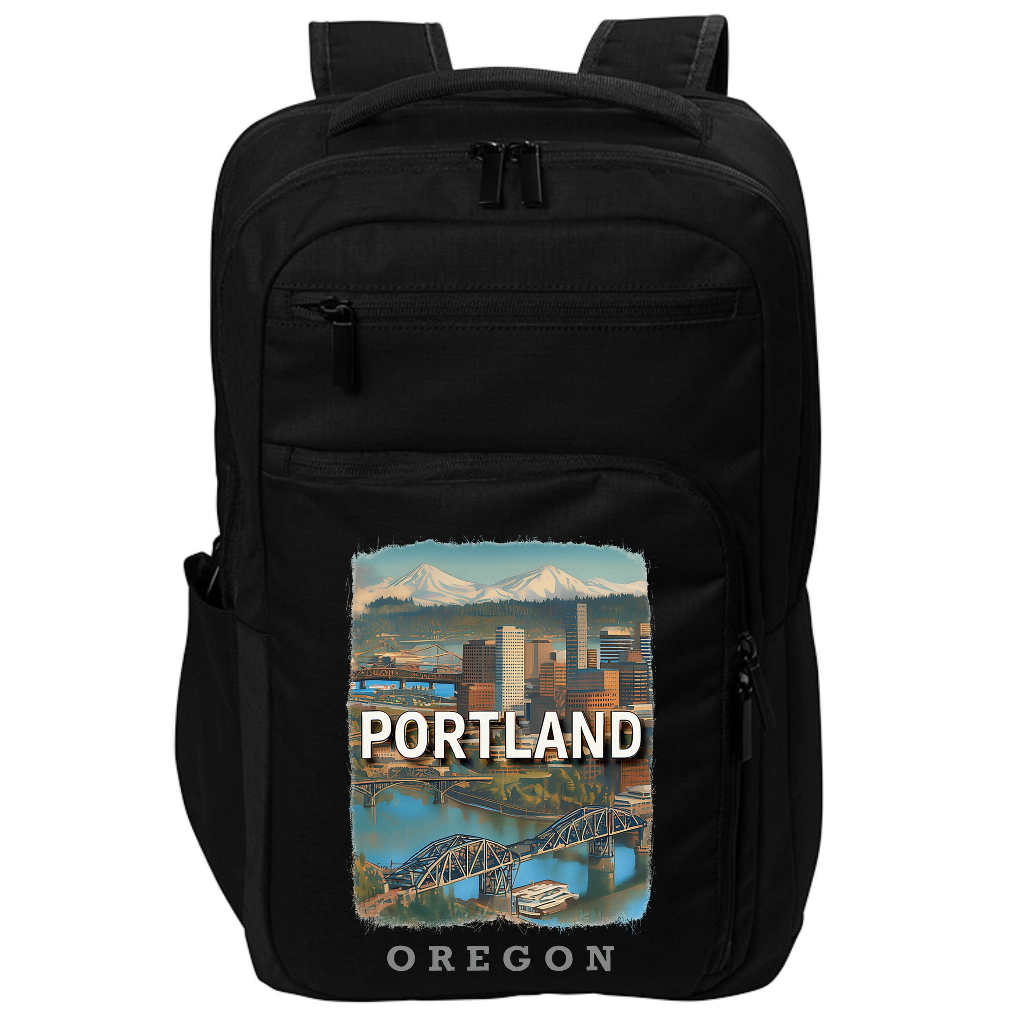 Portland Oregon Or City Of Bridges Sd658 Impact Tech Backpack