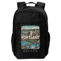 Portland Oregon Or City Of Bridges Sd658 Daily Commute Backpack