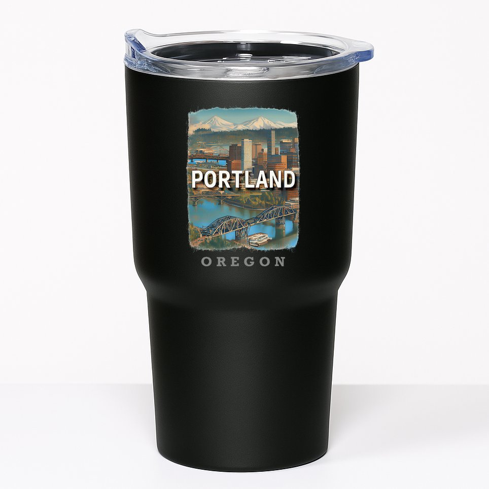 Portland Oregon Or City Of Bridges Sd658 Tumbler