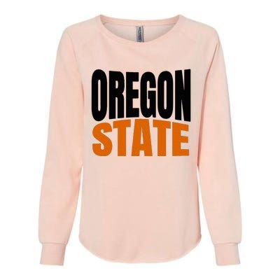 Pride Of Oregon State Womens California Wash Sweatshirt