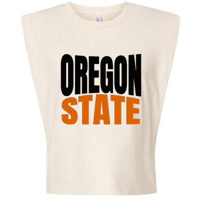 Pride Of Oregon State Garment-Dyed Women's Muscle Tee