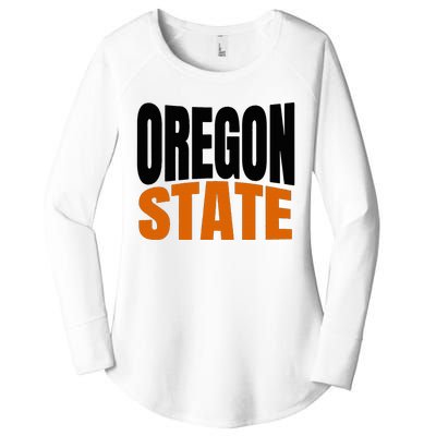 Pride Of Oregon State Women's Perfect Tri Tunic Long Sleeve Shirt