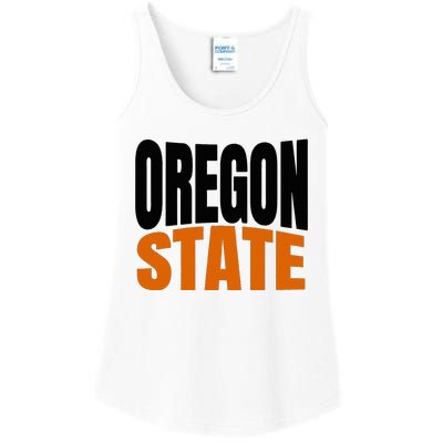 Pride Of Oregon State Ladies Essential Tank