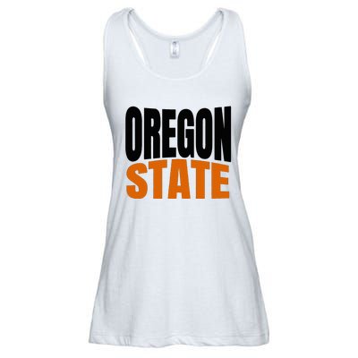 Pride Of Oregon State Ladies Essential Flowy Tank