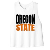 Pride Of Oregon State Women's Racerback Cropped Tank