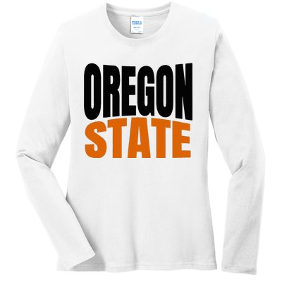 Pride Of Oregon State Ladies Long Sleeve Shirt