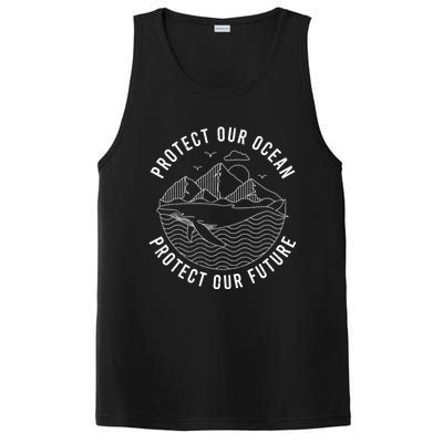 Protect Our Ocean Protect Our Future Gift PosiCharge Competitor Tank