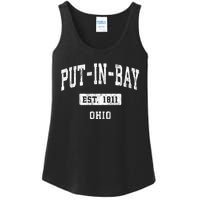 Putinbay Ohio Oh Vintage Sports Established Ladies Essential Tank