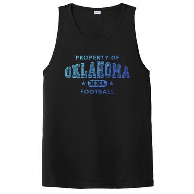 Property Of Oklahoma Football Xxl Gift PosiCharge Competitor Tank