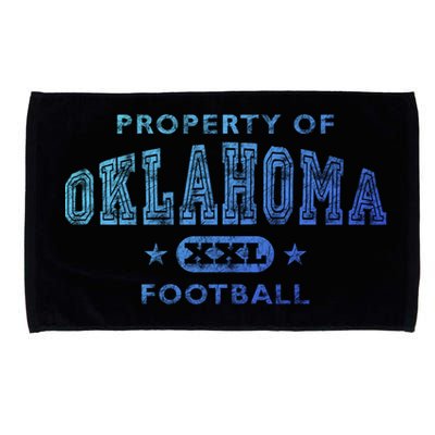 Property Of Oklahoma Football Xxl Gift Microfiber Hand Towel