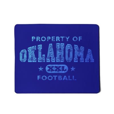 Property Of Oklahoma Football Xxl Gift Mousepad