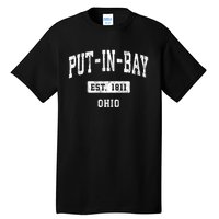 Putinbay Ohio Oh Vintage Sports Established Tall T-Shirt