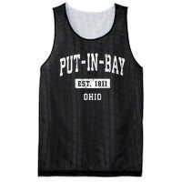 Putinbay Ohio Oh Vintage Sports Established Mesh Reversible Basketball Jersey Tank