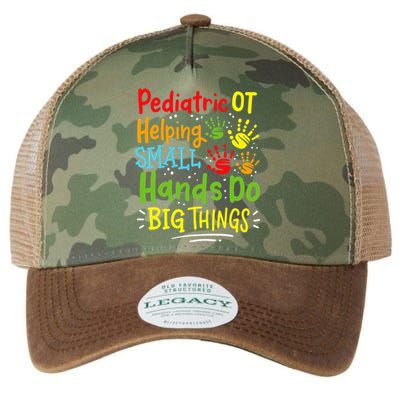 Pediatric OT Occupational Therapy Therapist Legacy Tie Dye Trucker Hat