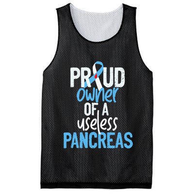 Proud Owner Of A Useless Pancreas Type 1 Diabetes Awareness Mesh Reversible Basketball Jersey Tank