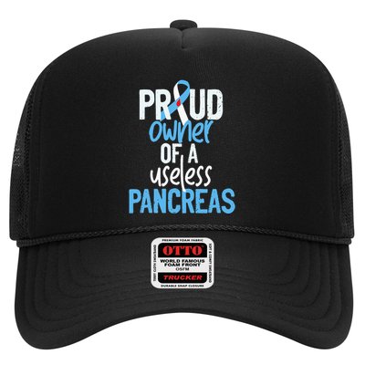 Proud Owner Of A Useless Pancreas Type 1 Diabetes Awareness Trucker Hat