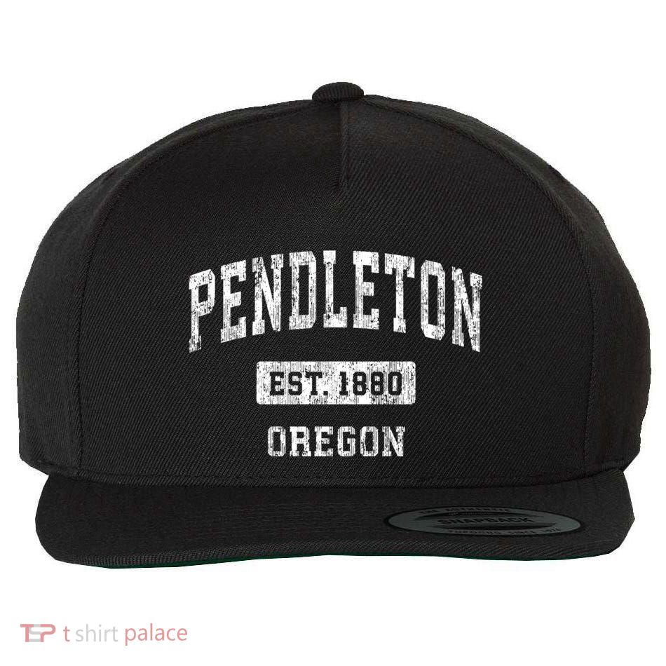 Pendleton Oregon Or Vintage Sports Wool Snapback Cap