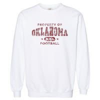 Property Of Oklahoma Football Xxl Garment-Dyed Sweatshirt