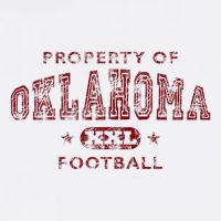 Property Of Oklahoma Football Xxl Cooling Performance Crew T-Shirt