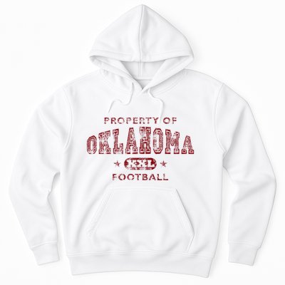Property Of Oklahoma Football Xxl Hoodie
