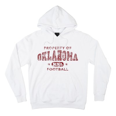 Property Of Oklahoma Football Xxl Hoodie