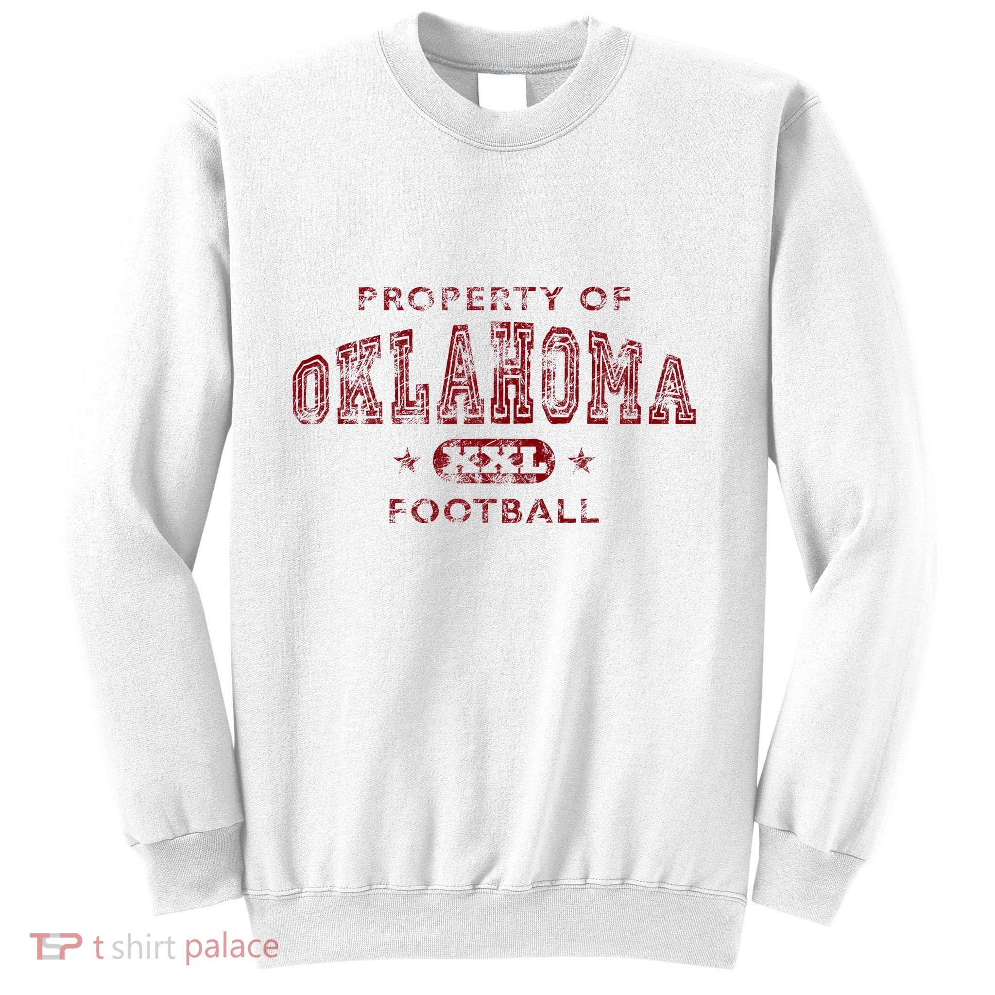 Property Of Oklahoma Football Xxl Sweatshirt