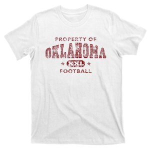 Property Of Oklahoma Football Xxl T-Shirt