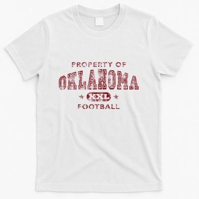 Property Of Oklahoma Football Xxl T-Shirt