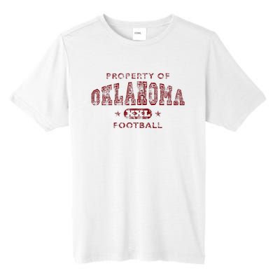 Property Of Oklahoma Football Xxl Tall Fusion ChromaSoft Performance T-Shirt