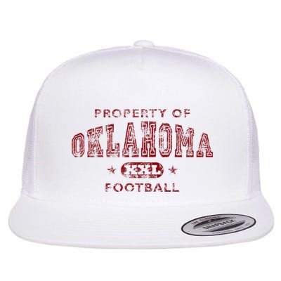 Property Of Oklahoma Football Xxl Flatbill Hat