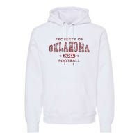 Property Of Oklahoma Football Xxl Premium Hoodie