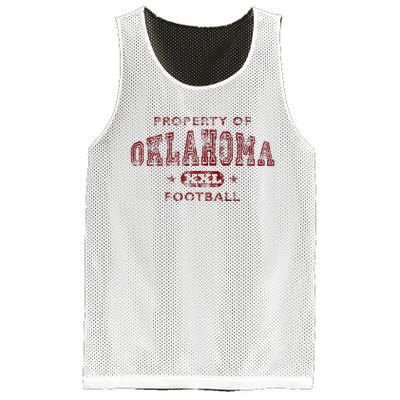 Property Of Oklahoma Football Xxl Mesh Reversible Basketball Jersey Tank