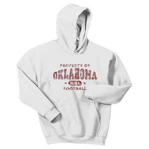 Property Of Oklahoma Football Xxl Kids Hoodie