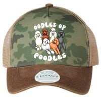 Poodle Oodles Of Poodles Poodle Lover Legacy Tie Dye Trucker Hat