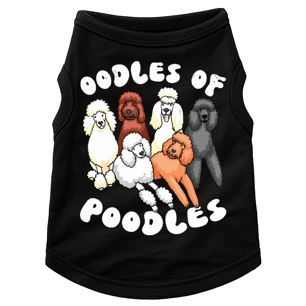Poodle Oodles Of Poodles Poodle Lover Doggie Tank
