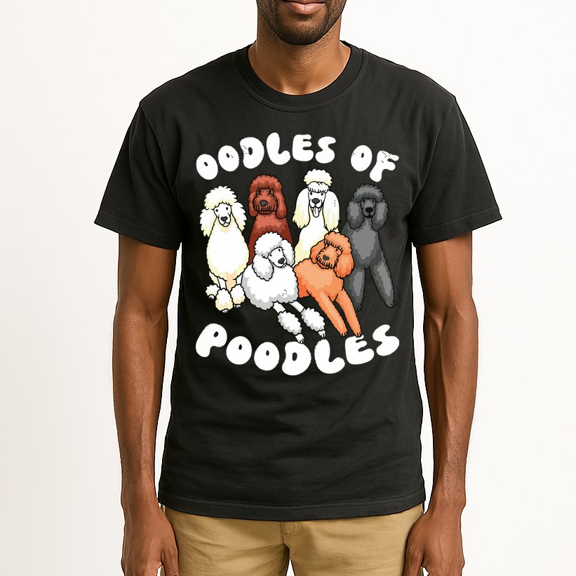 Poodle Oodles Of Poodles Poodle Lover Tall T-Shirt