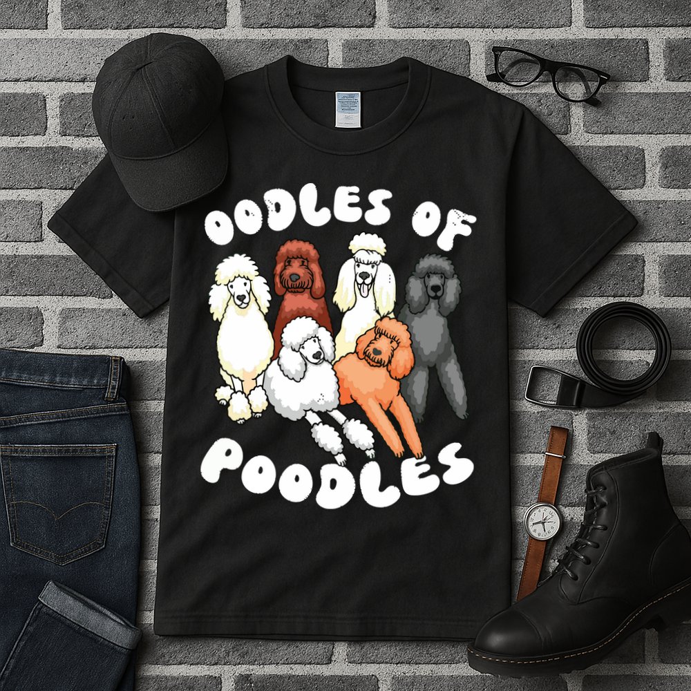 Poodle Oodles Of Poodles Poodle Lover Tall T-Shirt