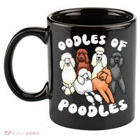 Poodle Oodles Of Poodles Poodle Lover 11oz C Handle Ceramic Mug