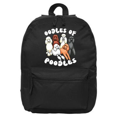 Poodle Oodles Of Poodles Poodle Lover 16 in Basic Backpack