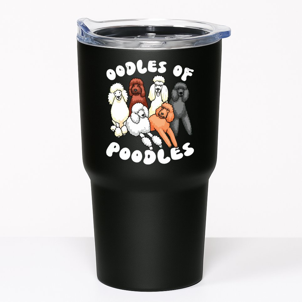 Poodle Oodles Of Poodles Poodle Lover Tumbler