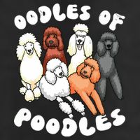 Poodle Oodles Of Poodles Poodle Lover Golf Towel