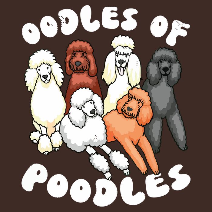 Poodle Oodles Of Poodles Poodle Lover Poster