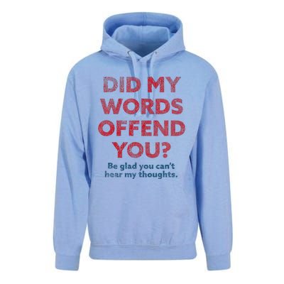 Political Opinion Or Debate Are You Offended Unisex Surf Hoodie