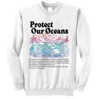 Protect Our Oceans Save Earth World Ocean Day Sweatshirt