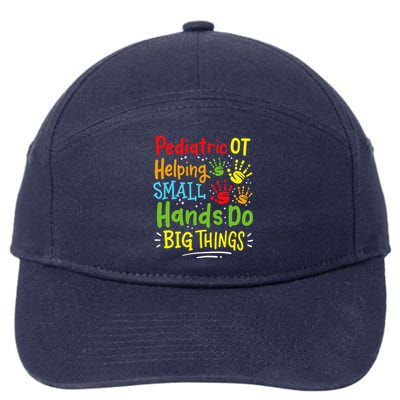 Pediatric OT Occupational Therapy 7-Panel Snapback Hat