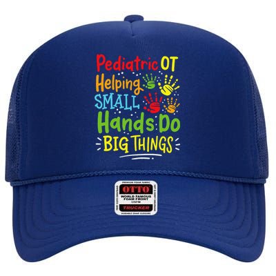 Pediatric OT Occupational Therapy High Crown Mesh Back Trucker Hat