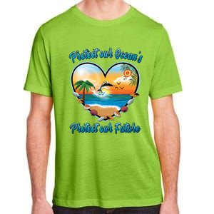 Protect Our Oceans Protect Our Future Save The Whales Gift Adult ChromaSoft Performance T-Shirt