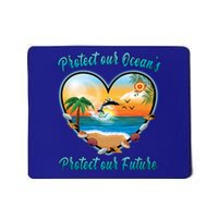 Protect Our Oceans Protect Our Future Save The Whales Gift Mousepad