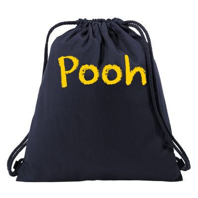 Pooh Halloween Costume Drawstring Bag